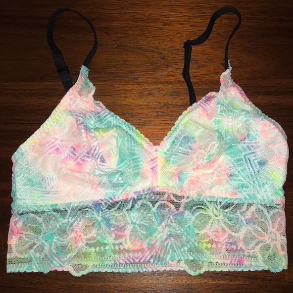PINK Victoria's Secret Other - NWOT Victoria Secret Pink Watercolor Bralette